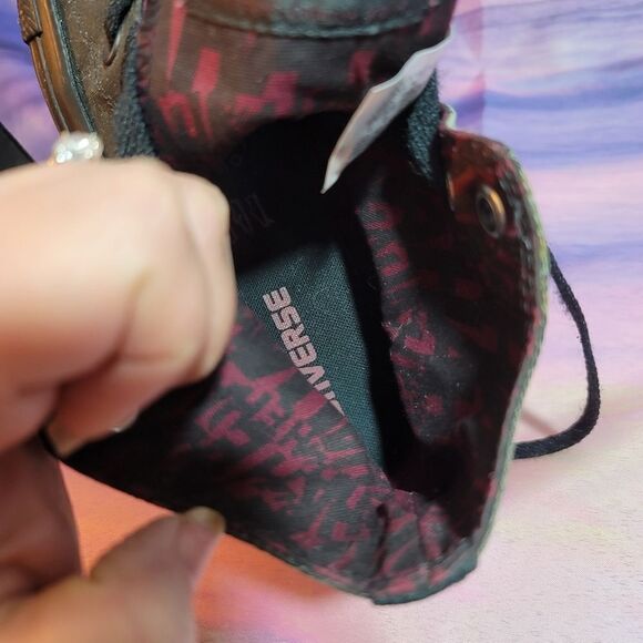 Converse Chuck Taylor All Star Hi DC Comics Joker Black Face Men's 4 Women's 6 - Picture 12 of 15